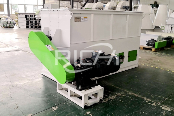 The 4-5T/H animal mash automatic feed line and 3-4T/H pellet feed line In Tanzania