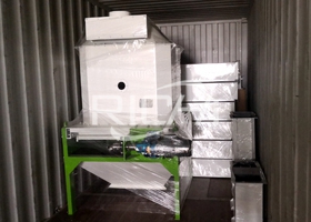 The 1-2T/H Animal Feed Pellet Line In Botswana
